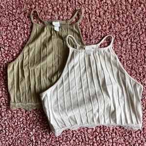 Colsie Cropped Tanks